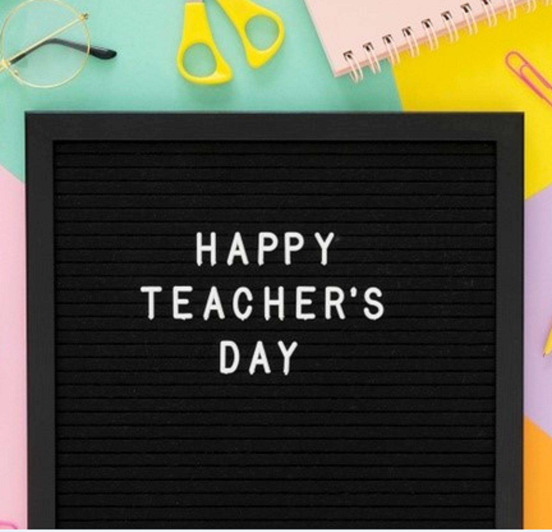 Happy World Teacher's Day!